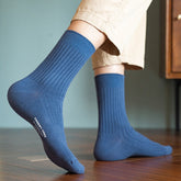 Australian Cotton Double Needle Socks Men's Business Socks